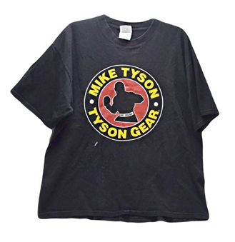 Mike Tyson Worn ‘Tyson Gear’ Training T-Shirt With Photo Match
